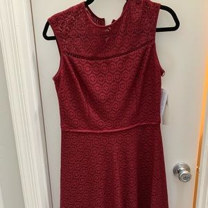 Size 10 P Burgundy dress